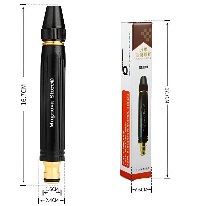 Pack of 2 Multi-Functional High-Pressure Metal Water Spray Nozzles