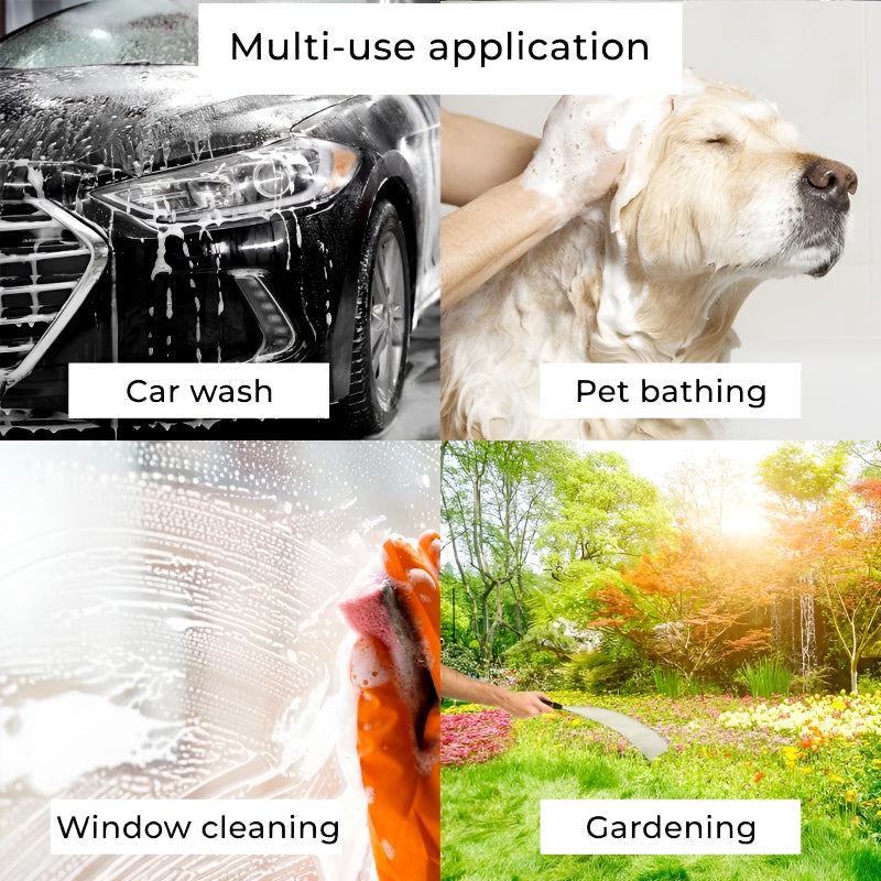 Pack of 2 Multi-Functional High-Pressure Metal Water Spray Nozzles