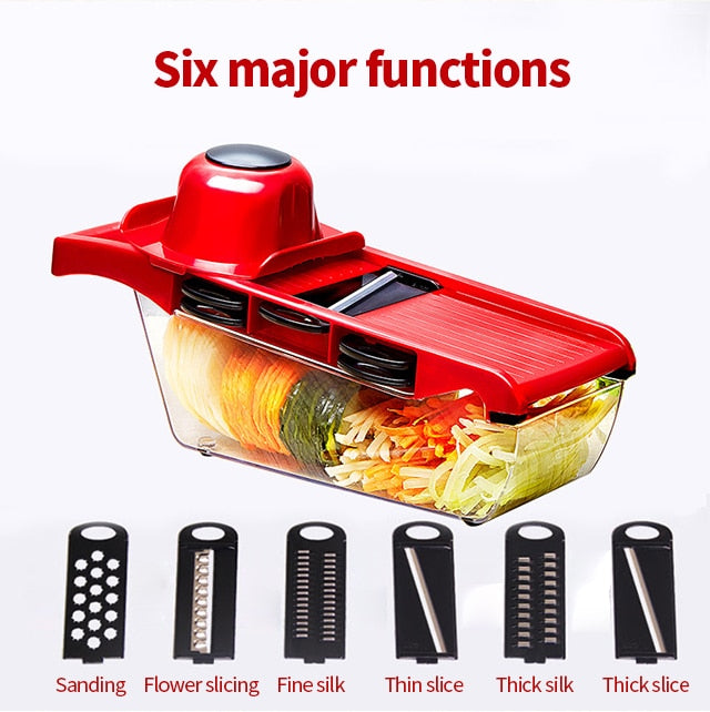 Mandoline Vegetable Slicer Cutter with Box