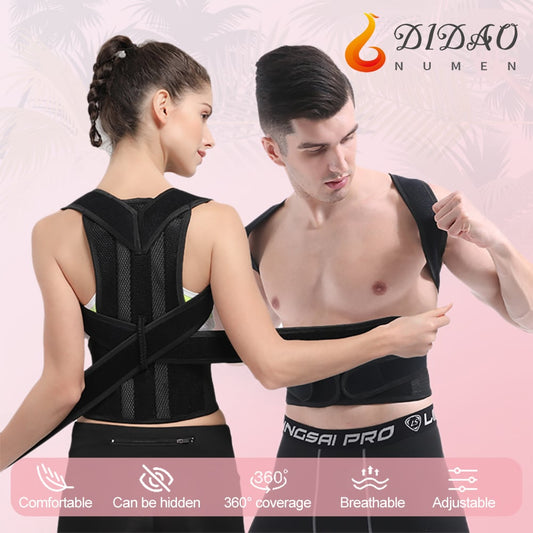 Back pain belt and support Posture Corrector Shoulder Support