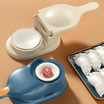 2-in-1 Dumpling Wrapper Tool Food Grade Manual Dumpling Wrapper Mold Labor-